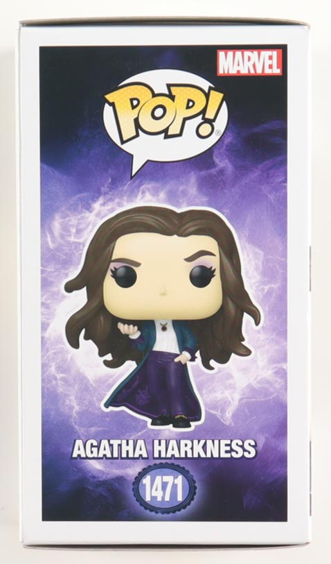 Kathryn Hahn Signed "Agatha" #1471 Agatha Harkness Funko Pop! Vinyl Figure (JSA) at PristineAuction.com Kathryn Hahn Signed "Agatha" #1471 Agatha Harkness Funko Pop! Vinyl Figure (JSA) at PristineAuction.com