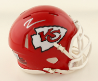 Leo Chenal Signed Chiefs Speed Mini Helmet (Beckett) at PristineAuction.com
