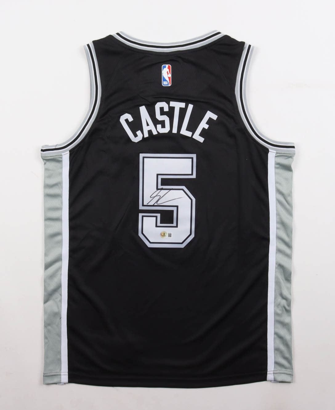 Stephon Castle Signed Spurs Nike Authentic Jersey (Beckett) at PristineAuction.com Stephon Castle Signed Spurs Nike Authentic Jersey (Beckett) at PristineAuction.com