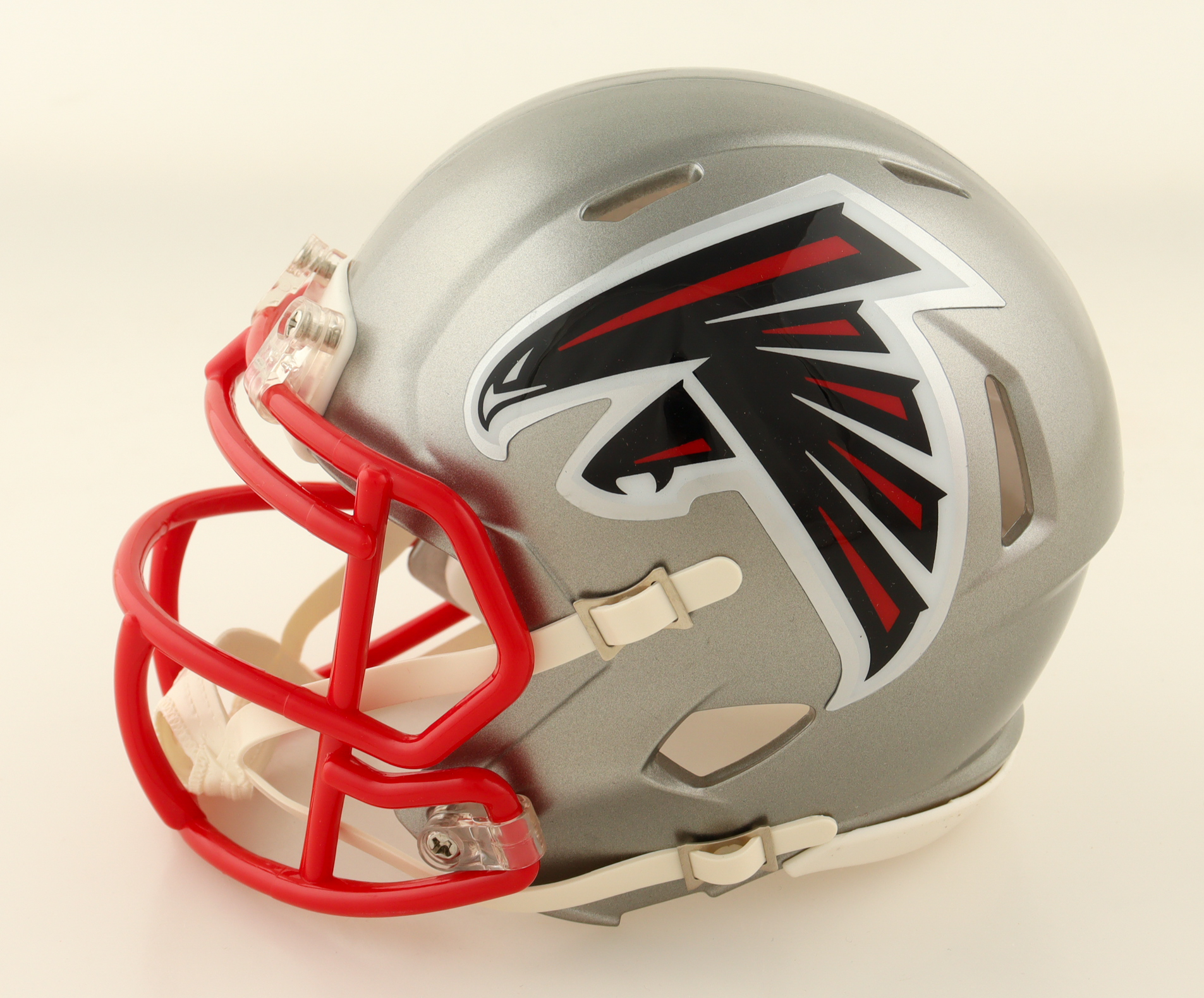 Tyler Allgeier Signed Falcons Flash Alternate Speed Mini Helmet (Beckett) at PristineAuction.com Tyler Allgeier Signed Falcons Flash Alternate Speed Mini Helmet (Beckett) at PristineAuction.com