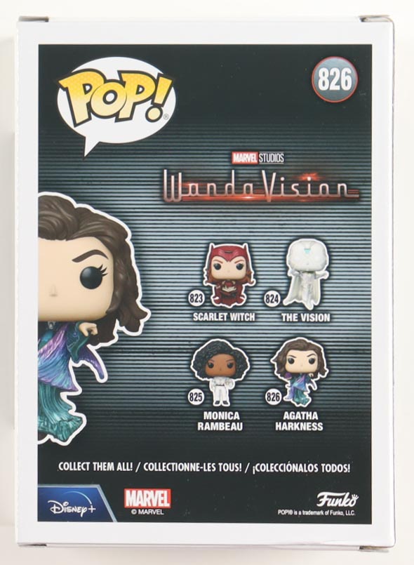 Kathryn Hahn Signed "Wanda Vision" #826 Agatha Harkness Funko Pop! Vinyl Figure (PSA) at PristineAuction.com Kathryn Hahn Signed "Wanda Vision" #826 Agatha Harkness Funko Pop! Vinyl Figure (PSA) at PristineAuction.com
