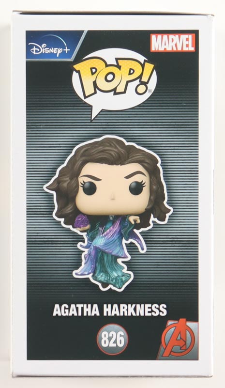 Kathryn Hahn Signed "Wanda Vision" #826 Agatha Harkness Funko Pop! Vinyl Figure (PSA) at PristineAuction.com Kathryn Hahn Signed "Wanda Vision" #826 Agatha Harkness Funko Pop! Vinyl Figure (PSA) at PristineAuction.com