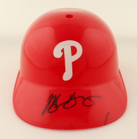 Michael Young Signed Phillies Full-Size Batting Helmet (Authentic Ink) at PristineAuction.com