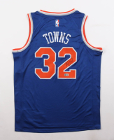 Karl-Anthony Towns Signed Knicks Nike Authentic Jersey (Beckett) at PristineAuction.com