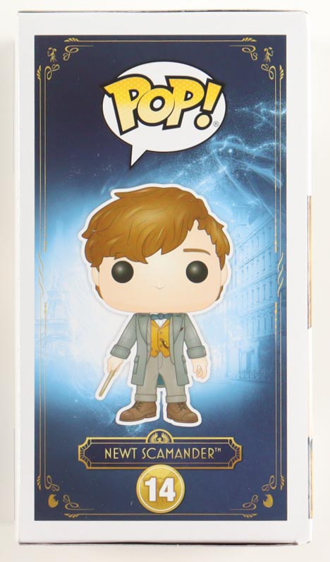 Eddie Redmayne Signed "The Crimes of Grindelwald" #14 Newt Scamander Funko Pop! Vinyl Figure (PSA) at PristineAuction.com Eddie Redmayne Signed "The Crimes of Grindelwald" #14 Newt Scamander Funko Pop! Vinyl Figure (PSA) at PristineAuction.com
