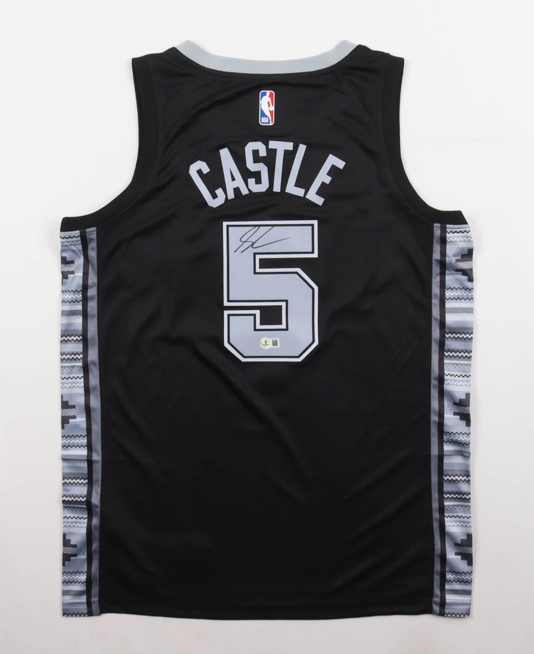 Stephon Castle Signed Spurs Jordan Authentic Jersey (Beckett) at PristineAuction.com Stephon Castle Signed Spurs Jordan Authentic Jersey (Beckett) at PristineAuction.com