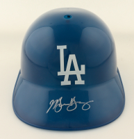 Michael Young Signed Dodgers Full-Size Batting Helmet (Authentic Ink) at PristineAuction.com
