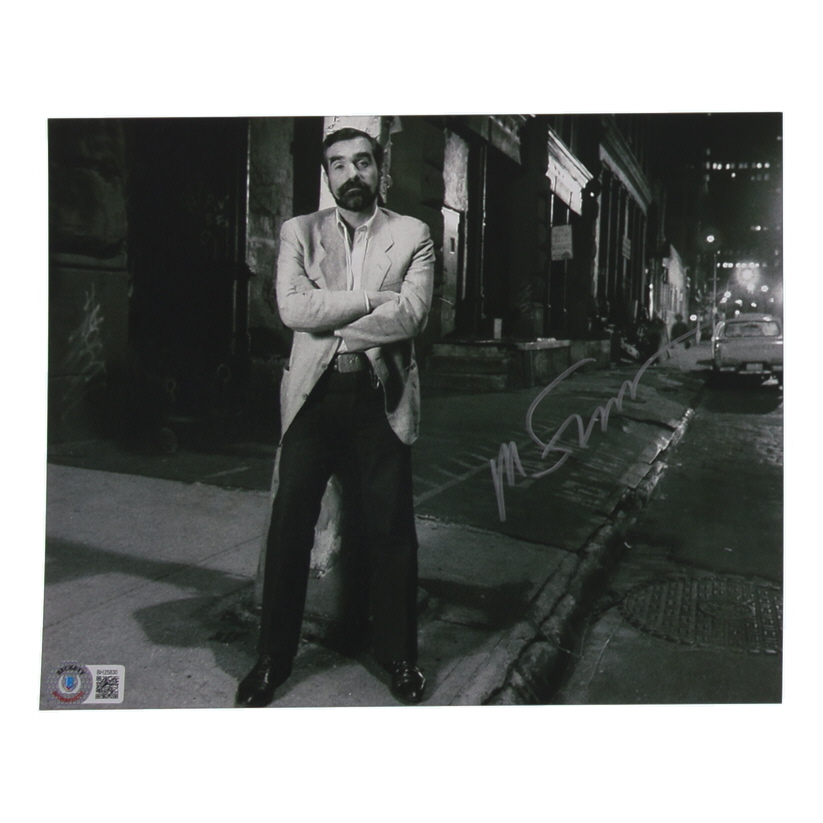 Martin Scorsese Signed 8x10 Photo (Beckett) at PristineAuction.com Martin Scorsese Signed 8x10 Photo (Beckett) at PristineAuction.com