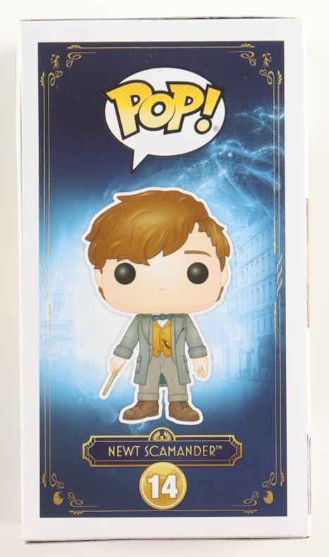Eddie Redmayne Signed "The Crimes of Grindelwald" #14 Newt Scamander Funko Pop! Vinyl Figure (PSA) at PristineAuction.com Eddie Redmayne Signed "The Crimes of Grindelwald" #14 Newt Scamander Funko Pop! Vinyl Figure (PSA) at PristineAuction.com