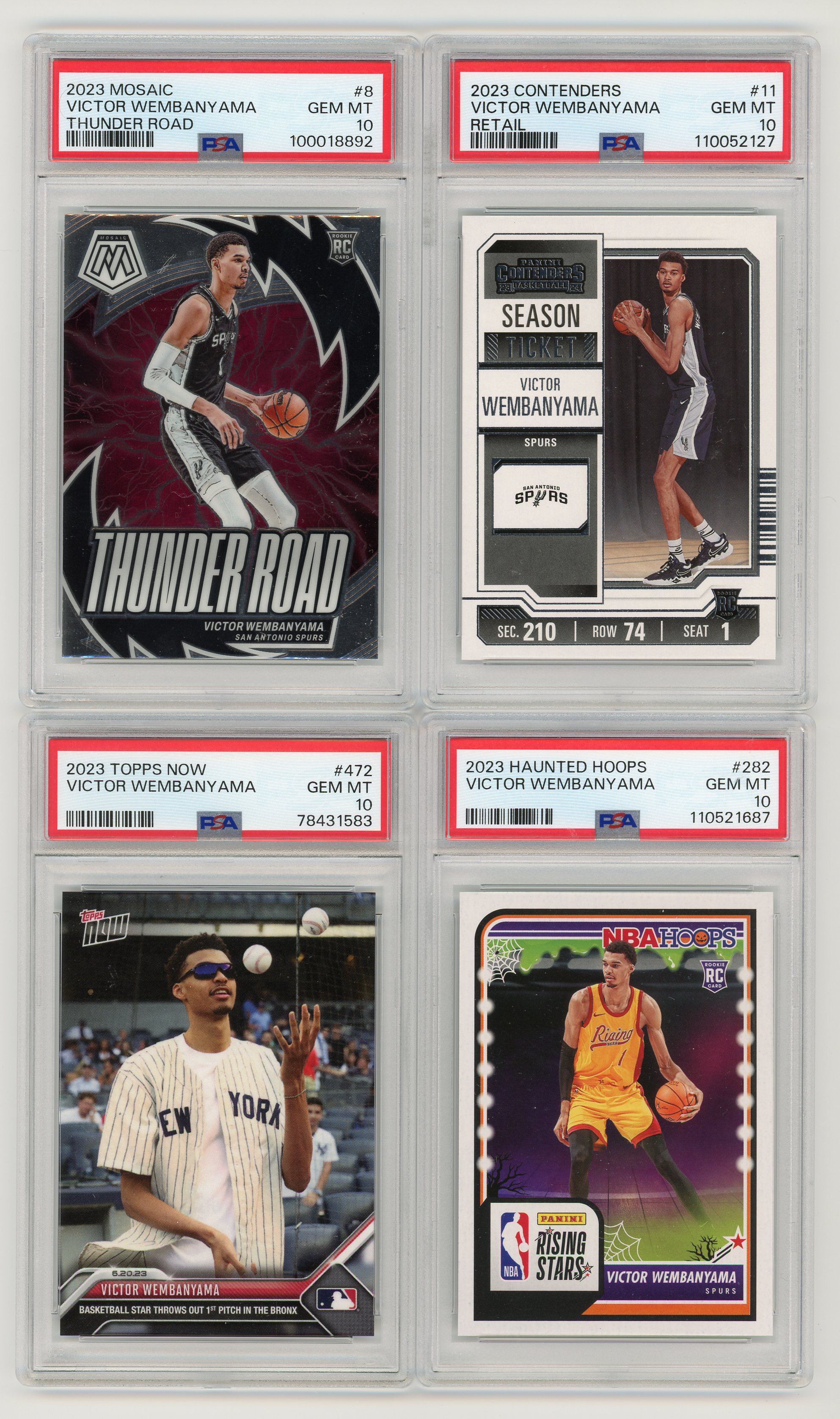 Cracked Cards Victor Wembanyama PSA Mystery Box Edition #3 (Limited to 100 Packs) at PristineAuction.com Cracked Cards Victor Wembanyama PSA Mystery Box Edition #3 (Limited to 100 Packs) at PristineAuction.com