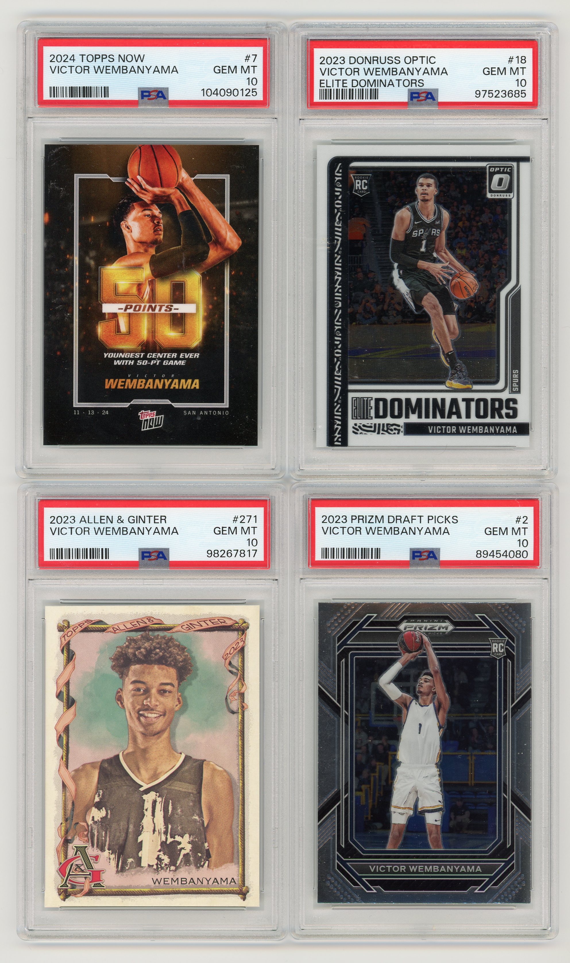 Cracked Cards Victor Wembanyama PSA Mystery Box Edition #3 (Limited to 100 Packs) at PristineAuction.com Cracked Cards Victor Wembanyama PSA Mystery Box Edition #3 (Limited to 100 Packs) at PristineAuction.com