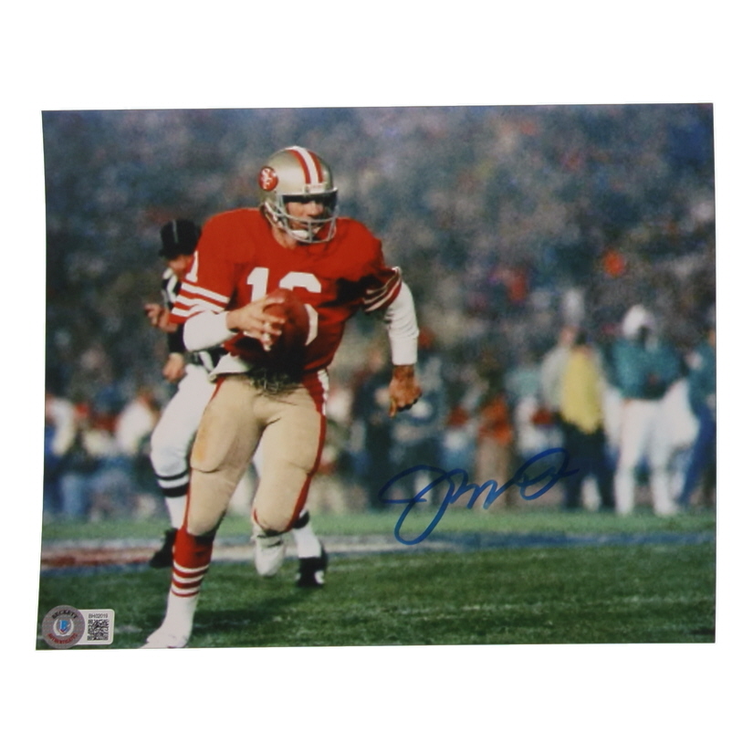 Joe Montana Signed 49ers 8x10 Photo (Beckett) at PristineAuction.com Joe Montana Signed 49ers 8x10 Photo (Beckett) at PristineAuction.com