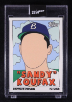 Sandy Koufax 2020 Topps Project 2020 #76 / Fucci at PristineAuction.com