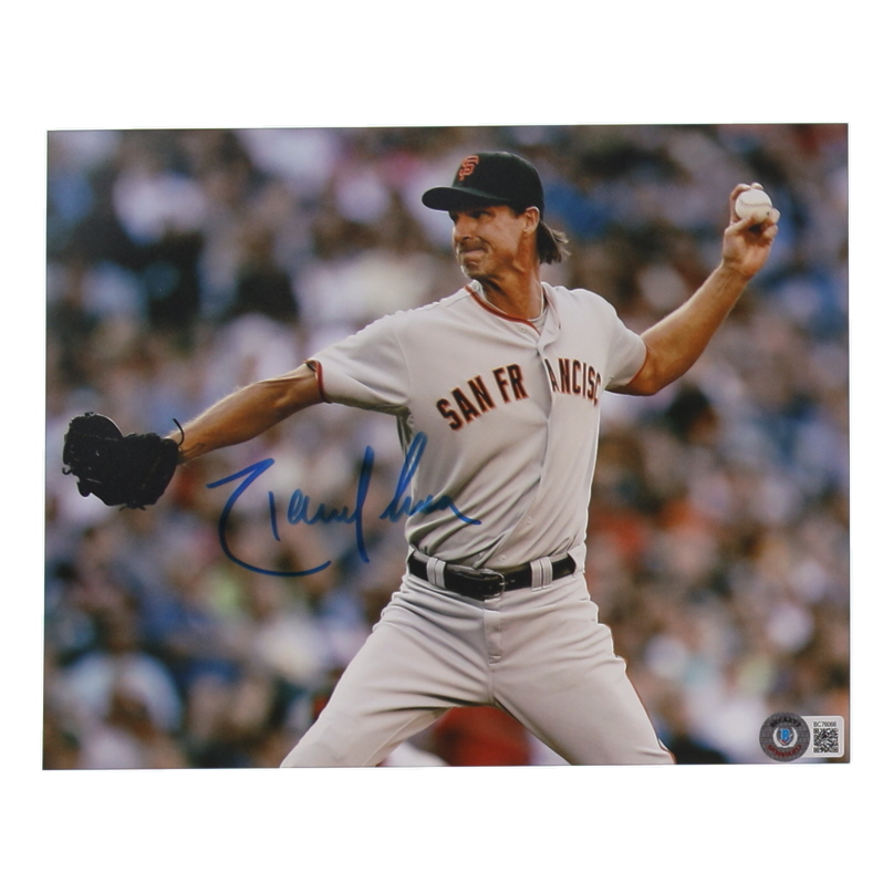 Randy Johnson Signed Giants 8x10 Photo (Beckett) at PristineAuction.com Randy Johnson Signed Giants 8x10 Photo (Beckett) at PristineAuction.com