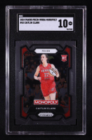 Caitlin Clark 2024 Panini Prizm WNBA Monopoly #65 RC (SGC 10) at PristineAuction.com