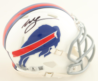 Willis McGahee Signed Bills Speed Mini Helmet (Beckett) at PristineAuction.com