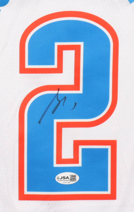 Shai Gilgeous-Alexander Signed Thunder Nike Authentic Jersey (JSA) at PristineAuction.com Shai Gilgeous-Alexander Signed Thunder Nike Authentic Jersey (JSA) at PristineAuction.com