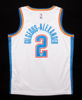 Shai Gilgeous-Alexander Signed Thunder Nike Authentic Jersey (JSA) at PristineAuction.com