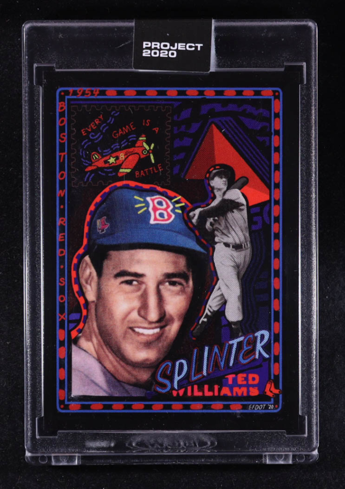 Ted Williams 2020 Topps Project 2020 #74 / Efdot