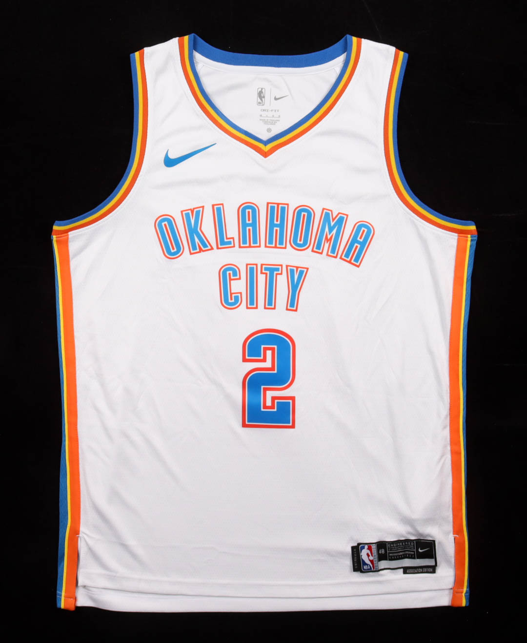 Shai Gilgeous-Alexander Signed Thunder Nike Authentic Jersey (JSA) at PristineAuction.com Shai Gilgeous-Alexander Signed Thunder Nike Authentic Jersey (JSA) at PristineAuction.com