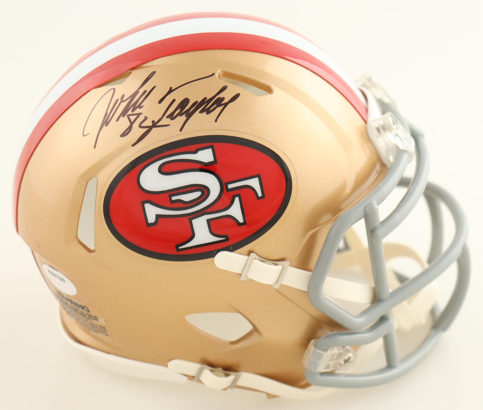 John Taylor Signed 49ers Speed Mini Helmet (Schwartz Sports) at PristineAuction.com John Taylor Signed 49ers Speed Mini Helmet (Schwartz Sports) at PristineAuction.com