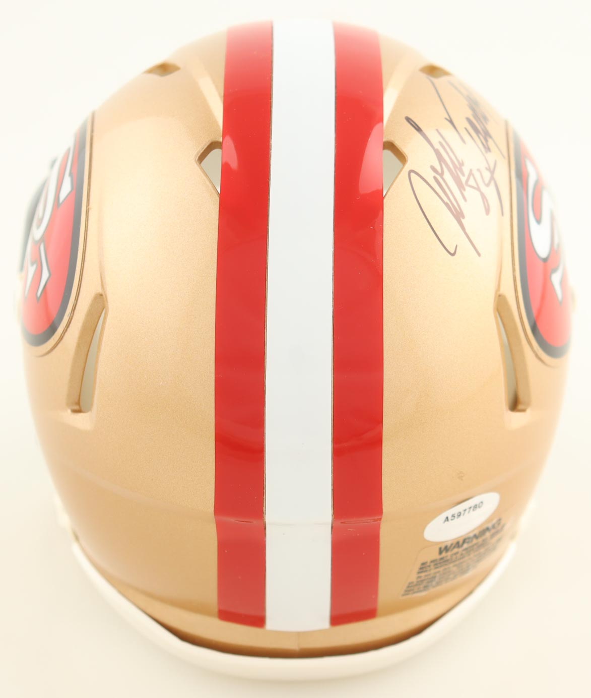 John Taylor Signed 49ers Speed Mini Helmet (Schwartz Sports) at PristineAuction.com John Taylor Signed 49ers Speed Mini Helmet (Schwartz Sports) at PristineAuction.com