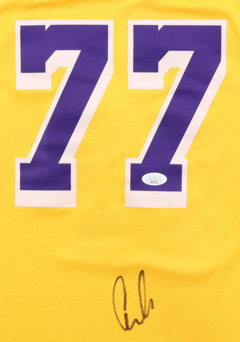 Luka Doncic Signed Lakers Nike Authentic Jersey (JSA) at PristineAuction.com Luka Doncic Signed Lakers Nike Authentic Jersey (JSA) at PristineAuction.com