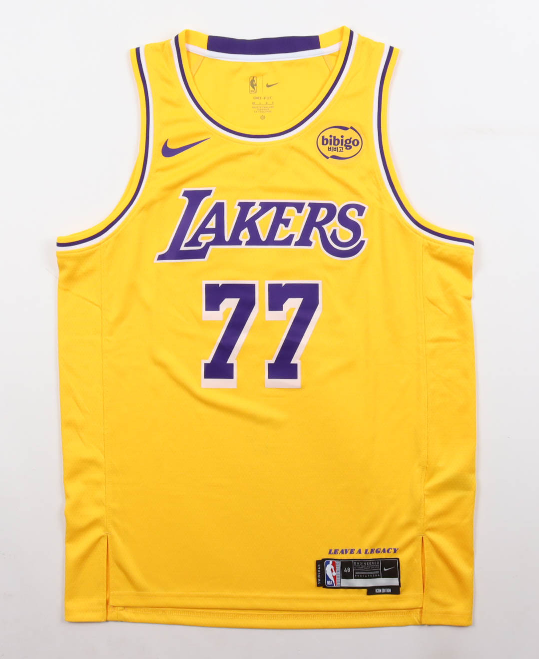 Luka Doncic Signed Lakers Nike Authentic Jersey (JSA) at PristineAuction.com Luka Doncic Signed Lakers Nike Authentic Jersey (JSA) at PristineAuction.com