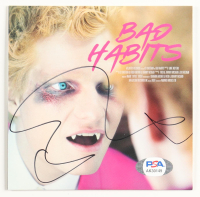 Ed Sheeran Signed "Bad Habits" CD Insert With Disc (PSA) at PristineAuction.com