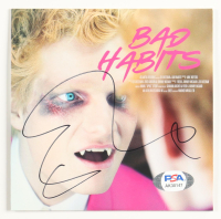Ed Sheeran Signed "Bad Habits" CD Insert With Disc (PSA) at PristineAuction.com