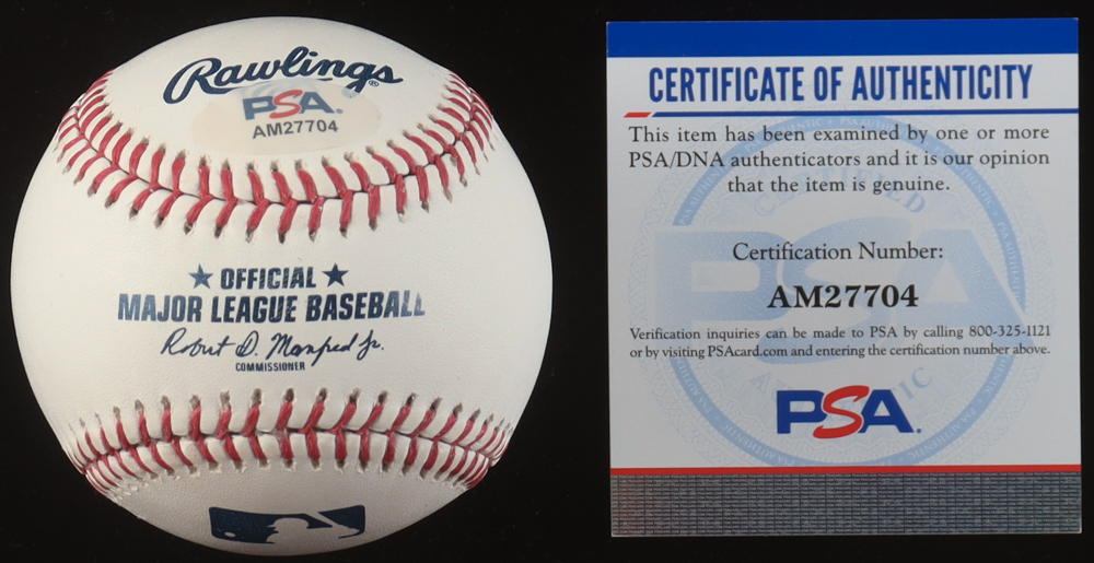 José Abreu Signed OML Baseball (PSA) at PristineAuction.com José Abreu Signed OML Baseball (PSA) at PristineAuction.com