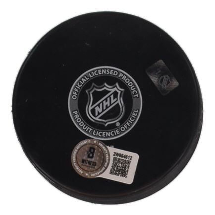 Will Cuylle Signed Rangers Logo Hockey Puck (Beckett) at PristineAuction.com Will Cuylle Signed Rangers Logo Hockey Puck (Beckett) at PristineAuction.com