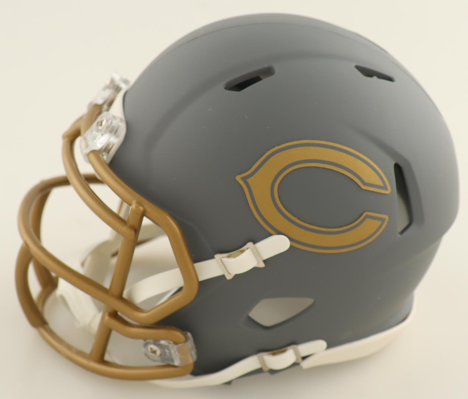 D'Andre Swift Signed Bears Slate Alternate Speed Mini Helmet (JSA & PIA) at PristineAuction.com D'Andre Swift Signed Bears Slate Alternate Speed Mini Helmet (JSA & PIA) at PristineAuction.com