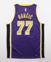 Luka Doncic Signed Lakers Jordan Authentic Jersey (JSA) at PristineAuction.com