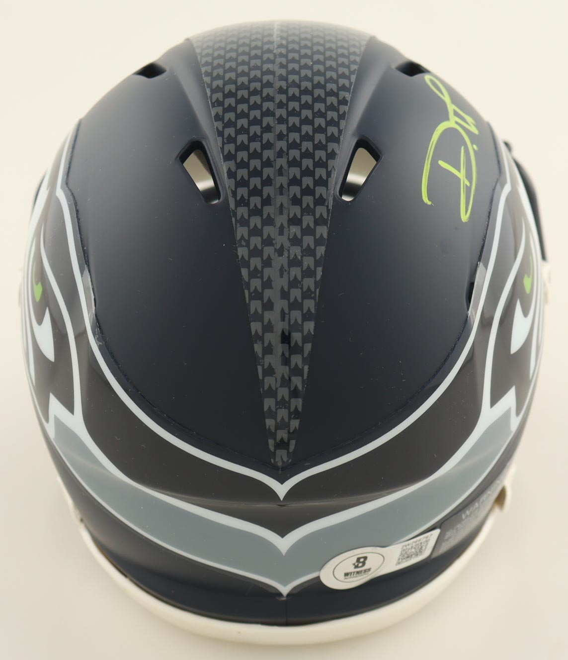 Devon Witherspoon Signed Seahawks Speed Mini Helmet (Beckett) at PristineAuction.com Devon Witherspoon Signed Seahawks Speed Mini Helmet (Beckett) at PristineAuction.com