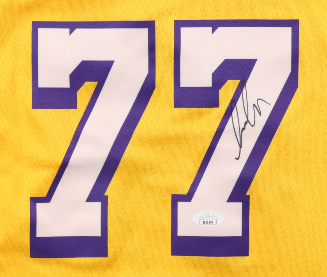 Luka Doncic Signed Lakers Nike Authentic Jersey (JSA) at PristineAuction.com Luka Doncic Signed Lakers Nike Authentic Jersey (JSA) at PristineAuction.com