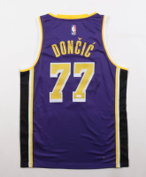 Luka Doncic Signed Lakers Jordan Authentic Jersey (JSA) at PristineAuction.com
