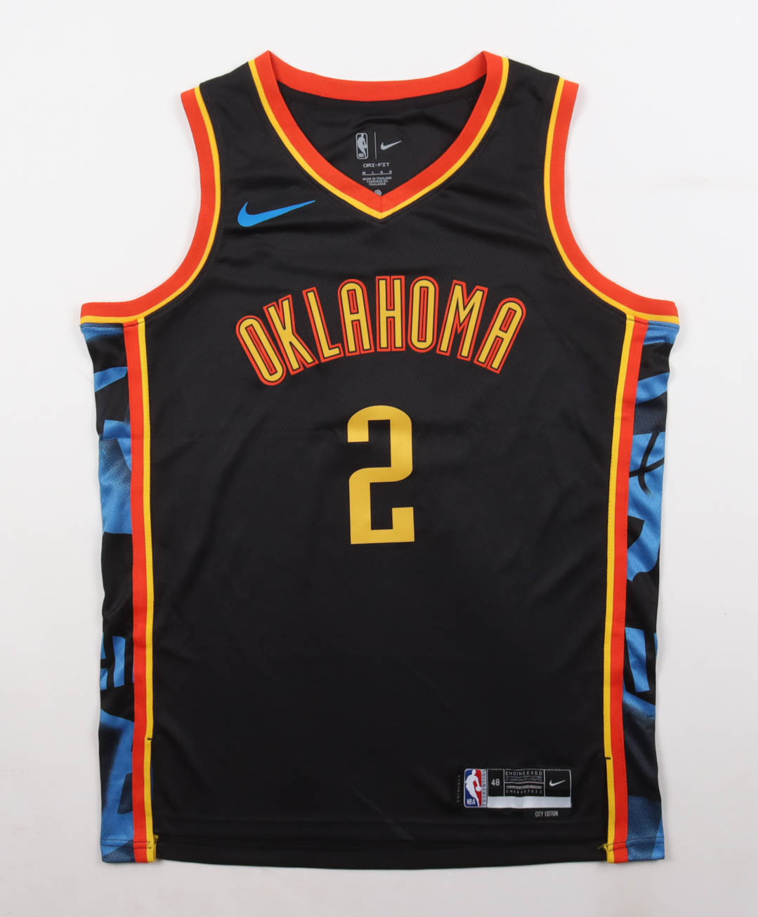 Shai Gilgeous-Alexander Signed Thunder Nike Authentic Jersey (JSA) at PristineAuction.com Shai Gilgeous-Alexander Signed Thunder Nike Authentic Jersey (JSA) at PristineAuction.com