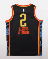 Shai Gilgeous-Alexander Signed Thunder Nike Authentic Jersey (JSA) at PristineAuction.com