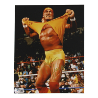 Hulk Hogan Signed WWE 8x10 Photo (Beckett) at PristineAuction.com