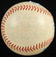 Mickey Mantle Signed OAL Baseball Inscribed "Best Wishes" (Beckett) at PristineAuction.com