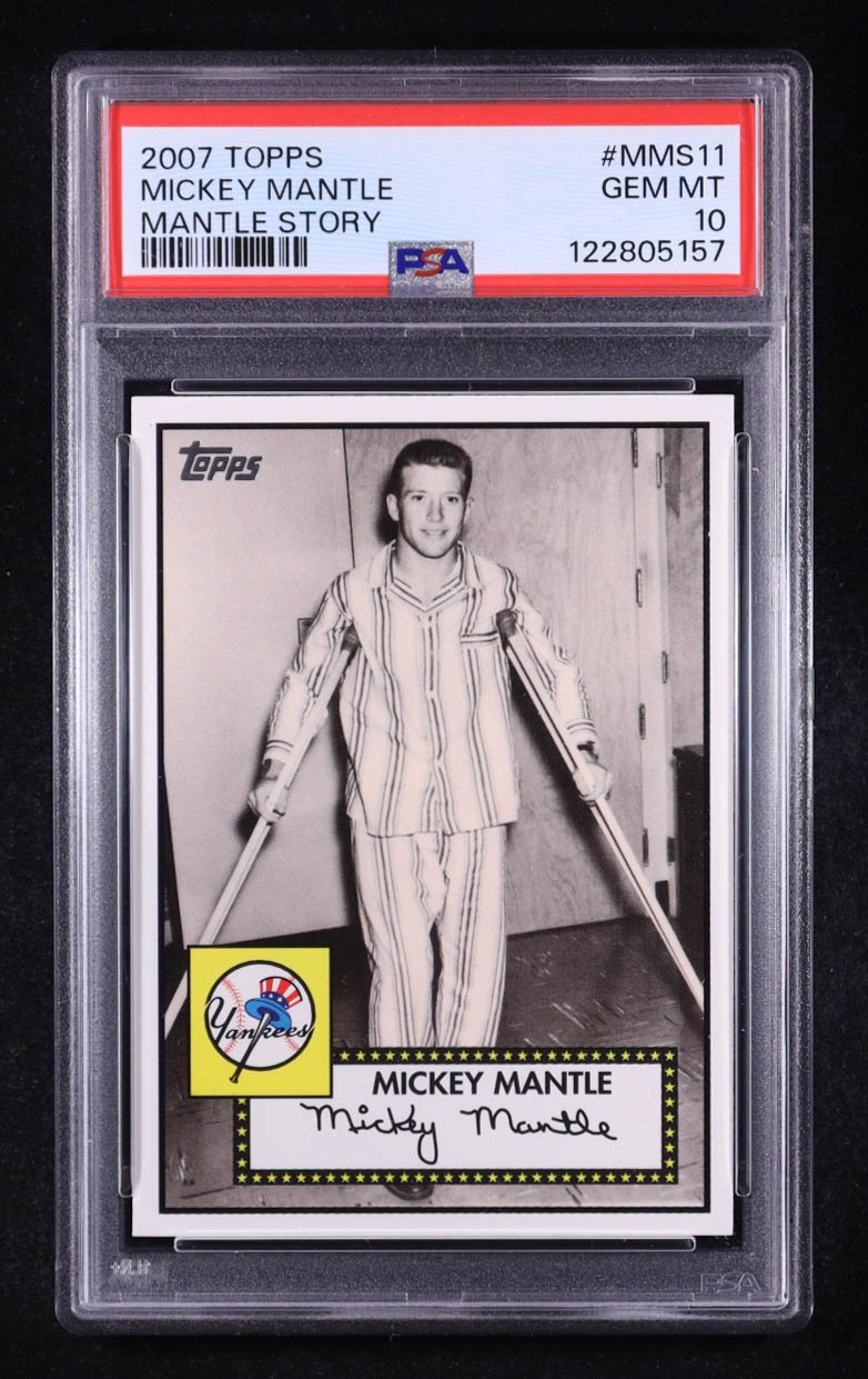 Mickey Mantle 2007 Topps Mantle Story #MMS11 (PSA 10) at PristineAuction.com Mickey Mantle 2007 Topps Mantle Story #MMS11 (PSA 10) at PristineAuction.com