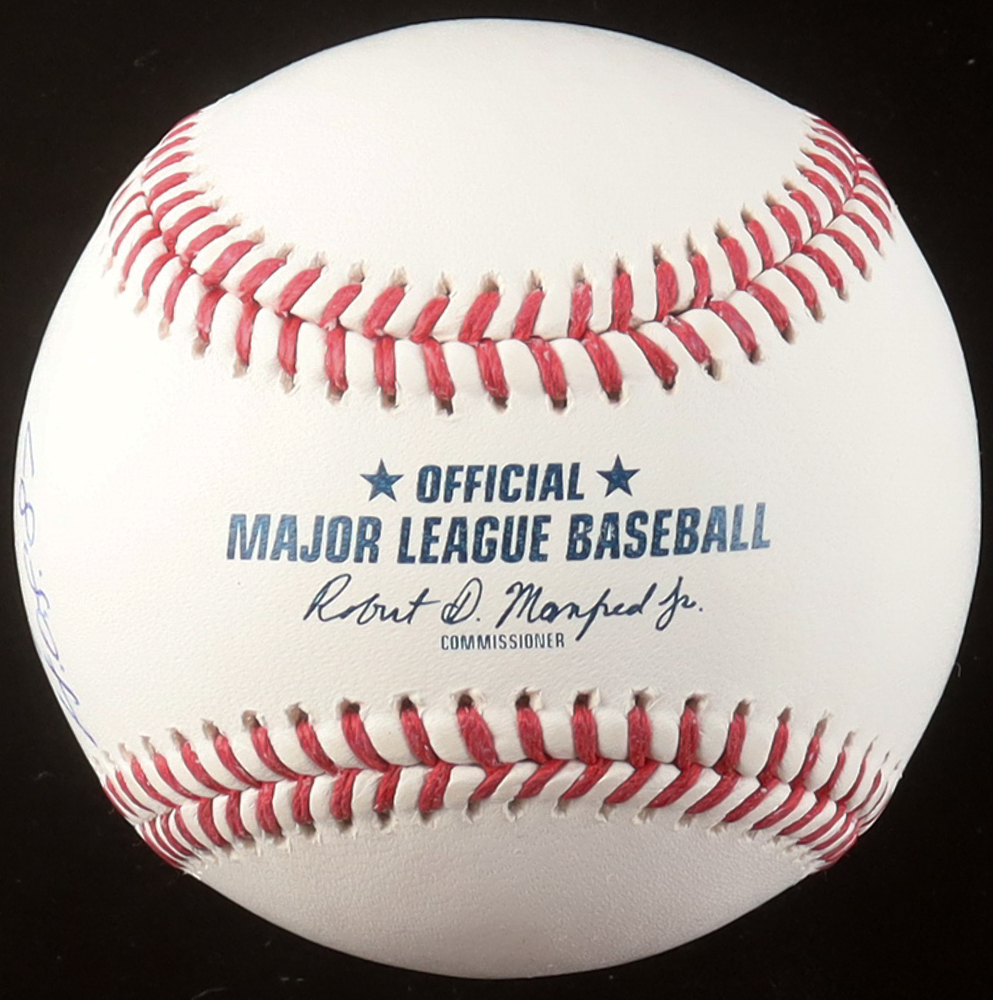 Billy Williams Signed OML Hall of Fame Logo Baseball Inscribed "H.O.F. 87" (TriStar) at PristineAuction.com Billy Williams Signed OML Hall of Fame Logo Baseball Inscribed "H.O.F. 87" (TriStar) at PristineAuction.com