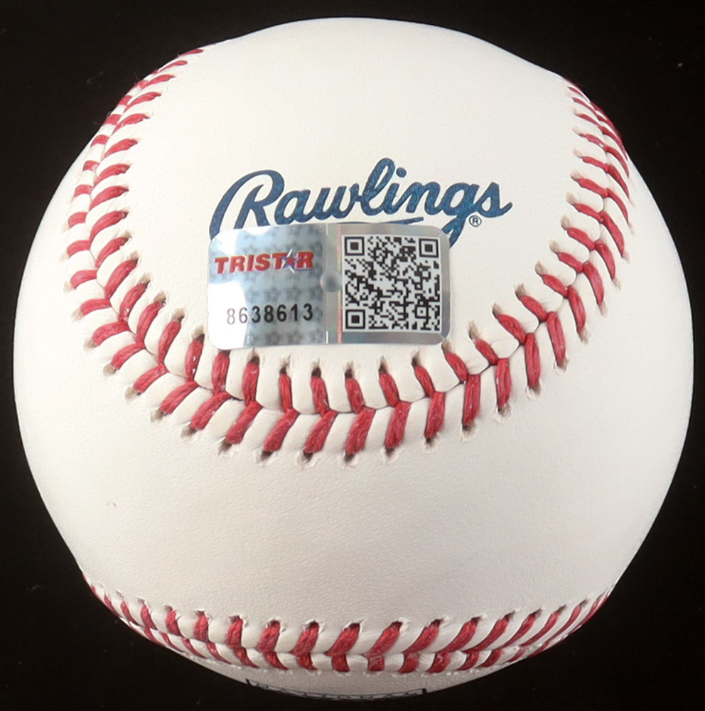 Billy Williams Signed OML Hall of Fame Logo Baseball Inscribed "H.O.F. 87" (TriStar) at PristineAuction.com Billy Williams Signed OML Hall of Fame Logo Baseball Inscribed "H.O.F. 87" (TriStar) at PristineAuction.com