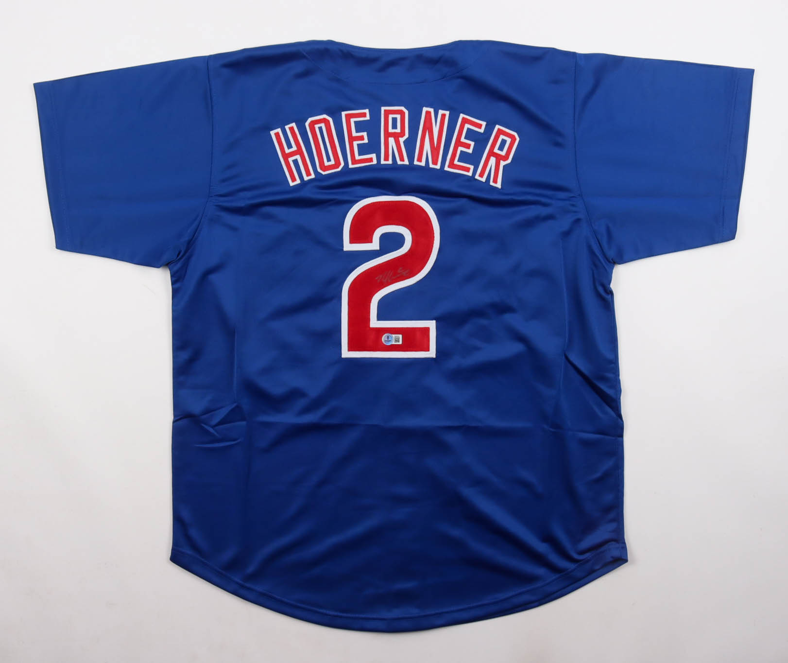 Nico Hoerner Signed Jersey (Beckett) at PristineAuction.com Nico Hoerner Signed Jersey (Beckett) at PristineAuction.com