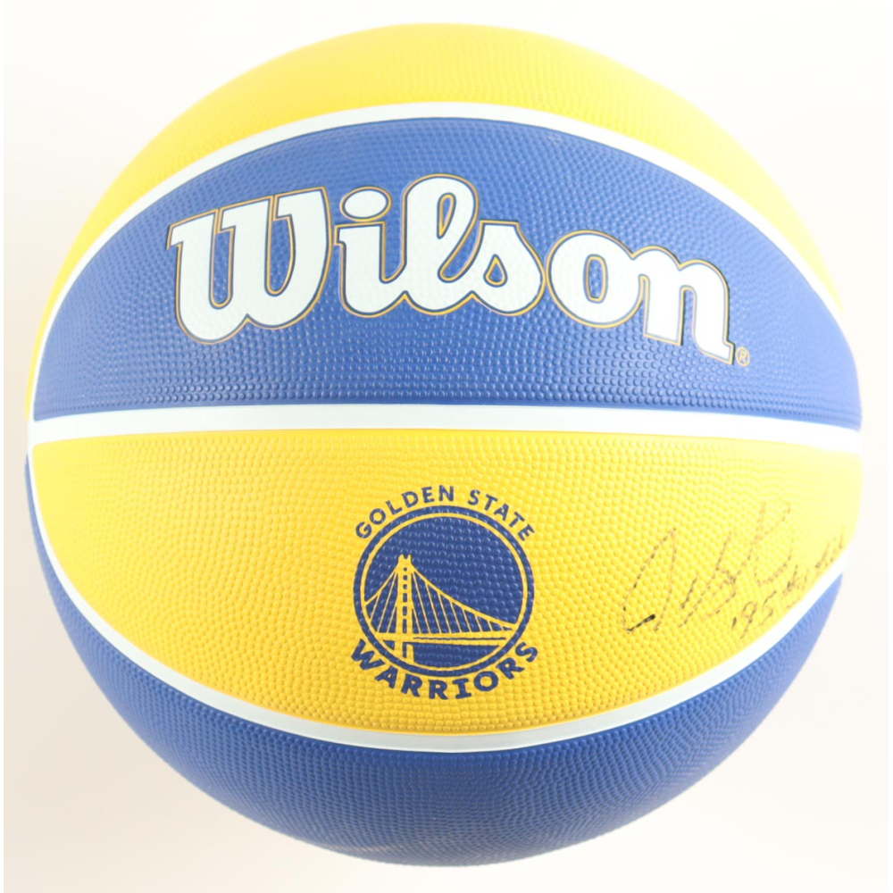 Joe Smith Signed Warriors Logo NBA Basketball Inscribed "95 1st Pick"(Beckett) at PristineAuction.com
