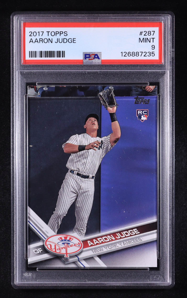 Aaron Judge 2017 Topps #287 RC (PSA 9) at PristineAuction.com Aaron Judge 2017 Topps #287 RC (PSA 9) at PristineAuction.com