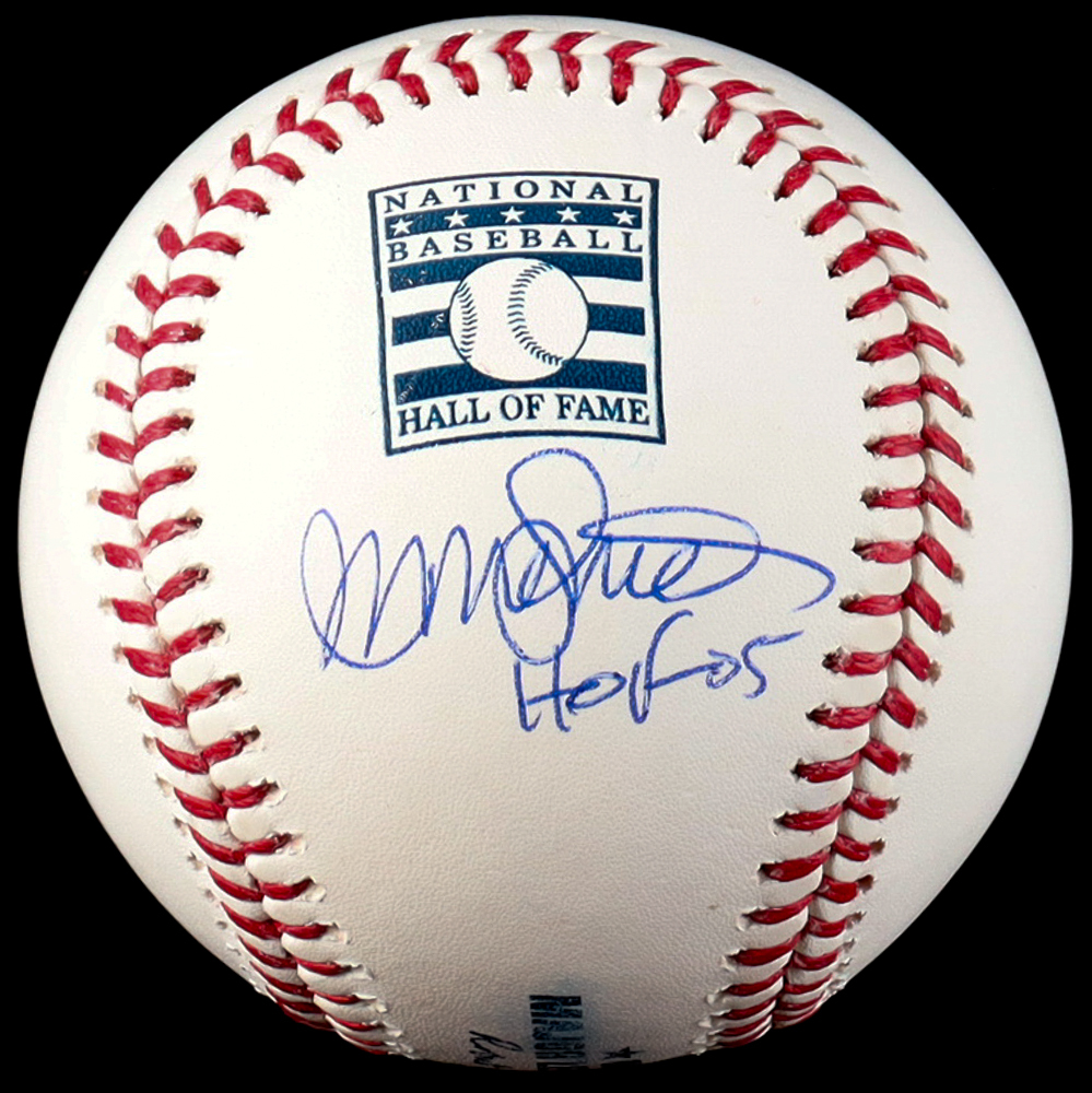 Ryne Sandberg Signed OML Hall Of Fame Logo Baseball Inscribed "HOF 05" (TriStar) at PristineAuction.com Ryne Sandberg Signed OML Hall Of Fame Logo Baseball Inscribed "HOF 05" (TriStar) at PristineAuction.com