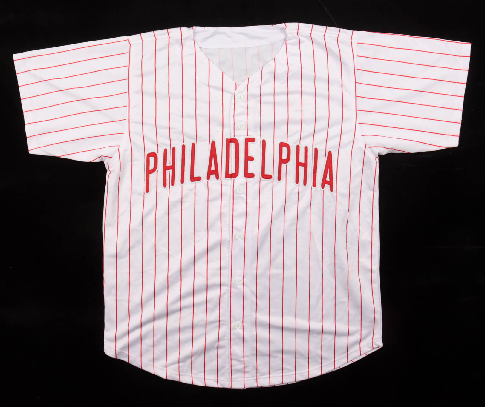 Pat Burrell Signed Jersey Inscribed "08 WSC" (Beckett) at PristineAuction.com Pat Burrell Signed Jersey Inscribed "08 WSC" (Beckett) at PristineAuction.com