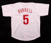 Pat Burrell Signed Jersey Inscribed "08 WSC" (Beckett) at PristineAuction.com